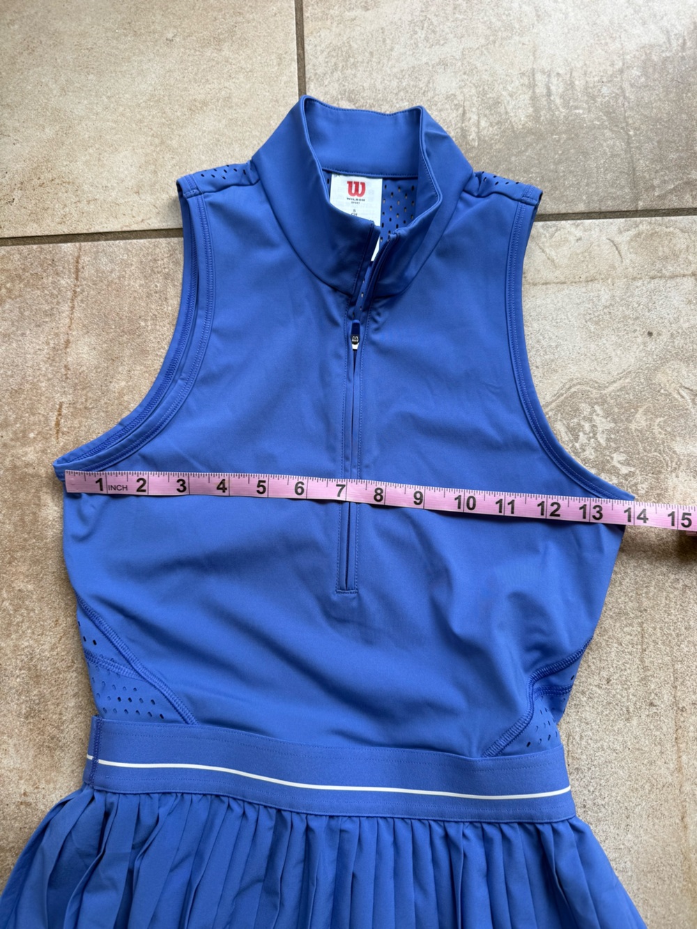Wilson Winning Tennis Dress - Blue - Picture 4 of 5